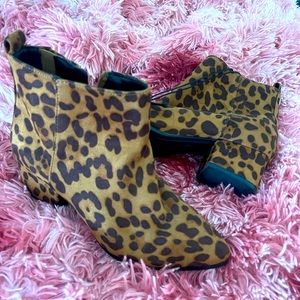 Leopard Print boots
